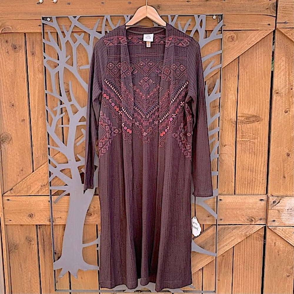 Tribal Embroidered Duster